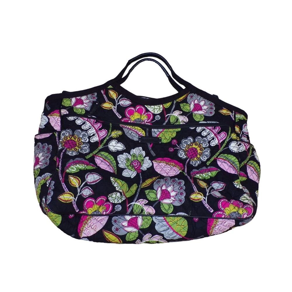 Vera Bradley Carryall Travel Bag "Moon Blooms" NWT 16" x 24"